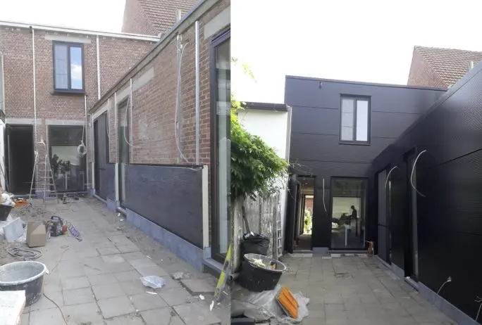 House renovation in Germany before and after